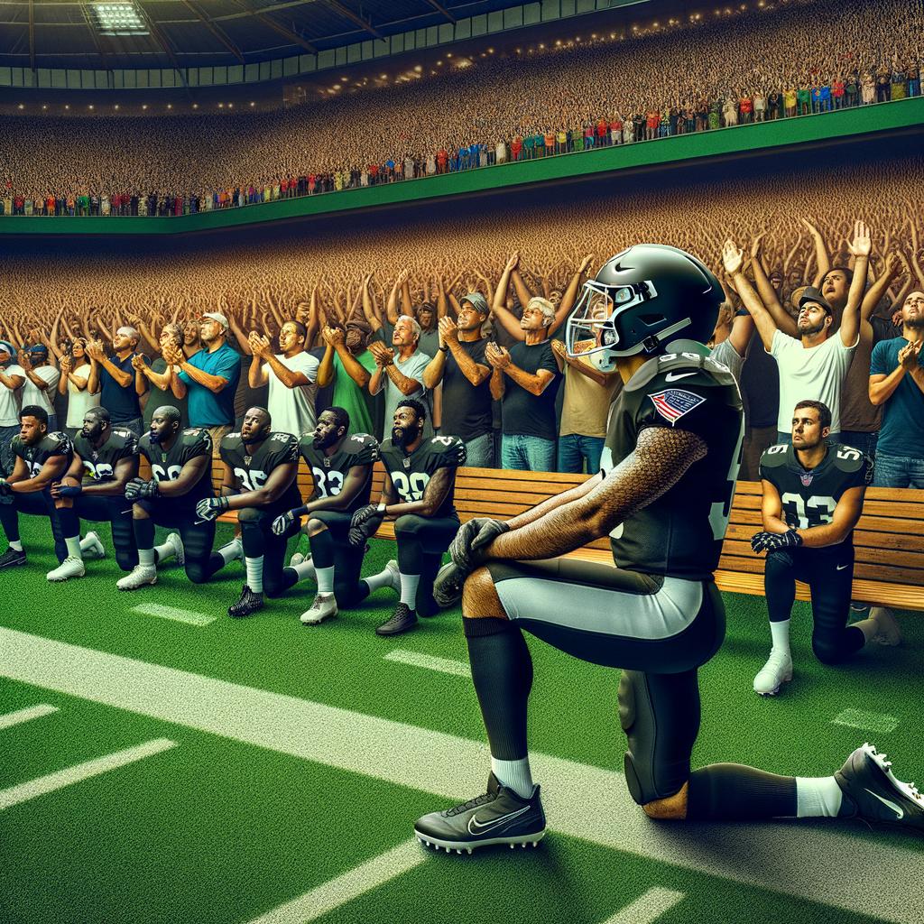 Analysis: 'NFL Player's Protest Sparks Nationwide⁣ Debate